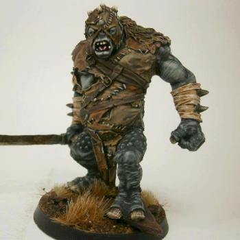 Troll chieftain Buhrdur from LotR. by scablifter