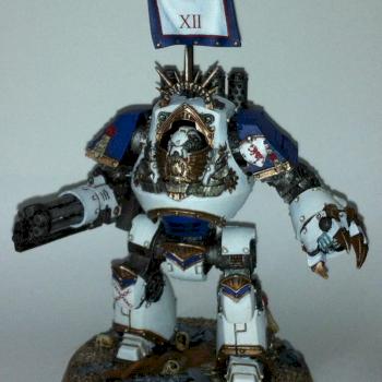 World Eaters Legion Contemptor Dreadnaught by cyphercodicer1983