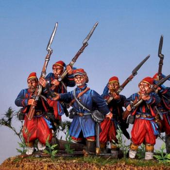 A Grand Charge Duryea Zouaves 1863- 40mm Sash and Sabre by hmslouie