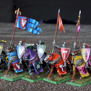 Bretonnian Knights by mrsw0nka