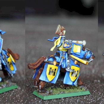 Bretonnian Grail Knight - Musician by mrsw0nka
