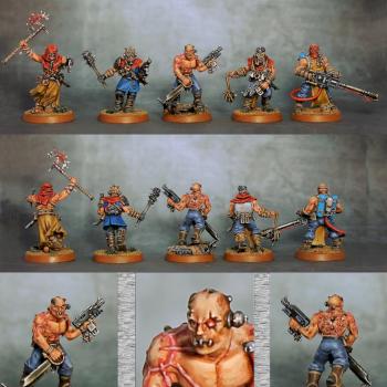 Chaos Cultists of Mad Claws Warband by Hellogre
