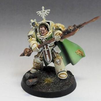 Dark Angels Deathwing Command Squad / Comandante Ala de muerte Angeles Oscuros by javigi88