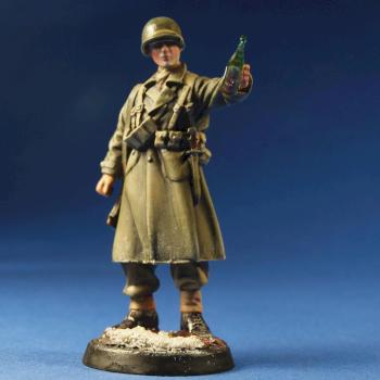 1/35 US Soldier of 2nd BATTALION, 506th Parachute Infantry Reg. Verlinden by Finecraftpoland
