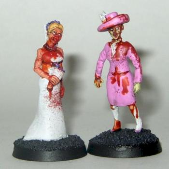 Zombie Wedding Party by Middle Pillar Path