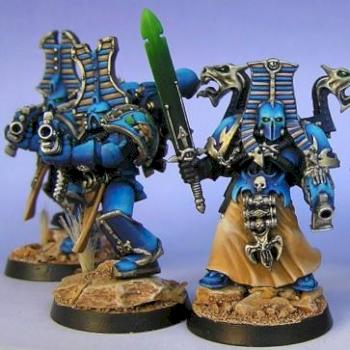 Thousand sons and sorcerer by Telstar0101