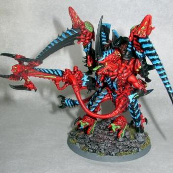 Games Workshop WH40K Tyranid Hive Fleet Behemoth Hive Tyrant by Middle Pillar Path
