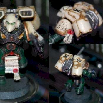 Dark Angels Veteran with Jumppack - Holy Angels by daMatze