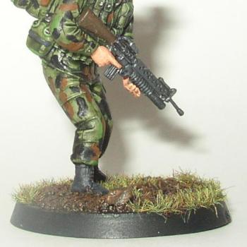 American Soldier by Middle Pillar Path