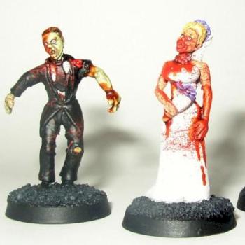 Zombie Wedding Party by Middle Pillar Path