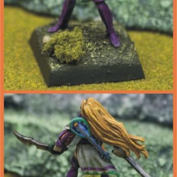 Female Bard by boffothesane