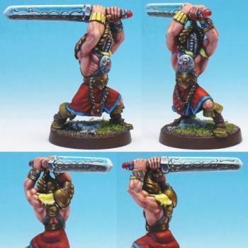 28mm Celtos Gael Hero by Duff