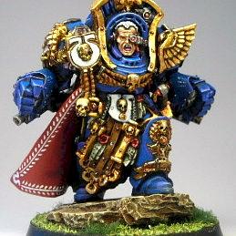 Ultramarines Master Marneus Calgar by Knightwolf