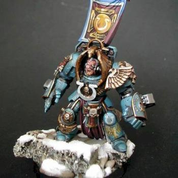ULTRAMARINE CHAPTER MASTER by RAFF