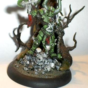 Chaos Champion of Khorne by SiloSpyrole