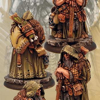 Scibor Monstrous Miniatures - Barburkir von Kiloff 54mm Dwarf by Scibor