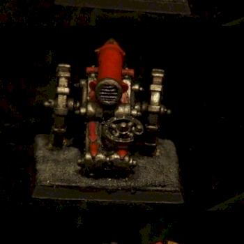 Chaos Dwarf Rocket Launcher by heleanor