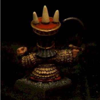 Chaos Dwarf Hero by heleanor