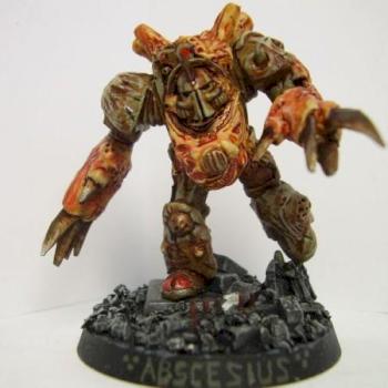 Nurgle lord with lighting claw by Ragnar of Krieg