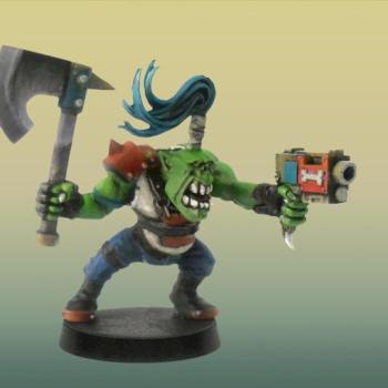 ork boy #1 by GreenGrin