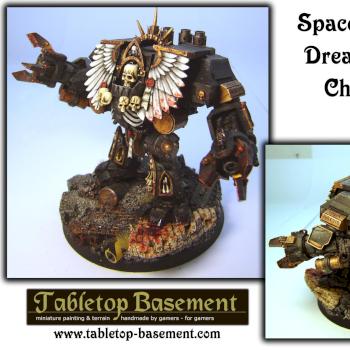 Space Marine Dreadnought Chaplain by Burns