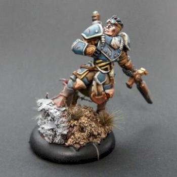 Cygnar Journeyman Warcaster by PeanutButterConspiracy