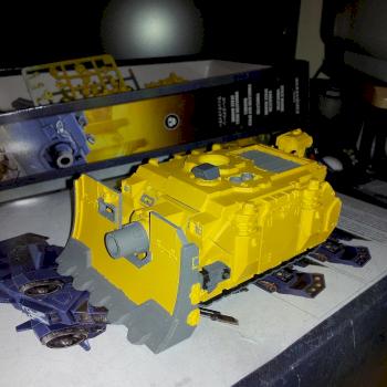 Imperial Fists Vindicator (#1) by PaganLinuxGeek