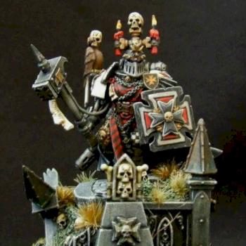 Black Templars - Marshal Mercadius by Carcharadon