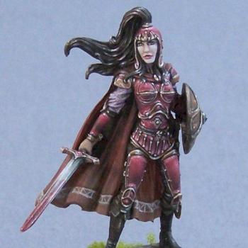 Female Paladin by Minicreatures