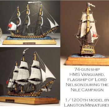 1/1200th HMS Vanguard by Comte de Foix