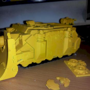 Imperial Fists Vindicator (#2) by PaganLinuxGeek