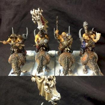 Mournfang Cavalry by Kilvo666