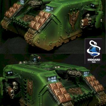 Land Raider Dark Angels by Midgard studio