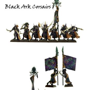 Dark Elf Black Ark Corsairs by Kalin
