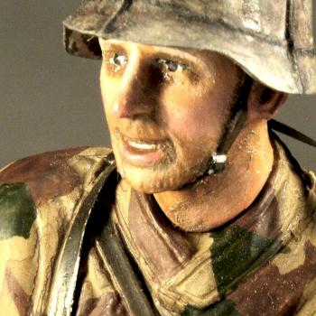 1/16 scale figure of German Grenadier with Panzerfaust by Finecraftpoland