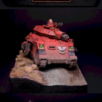By the Blood of Sanguinius! - Blood Angel's Baal Predator by Zgryd