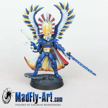 Eldar Autarch with Power Weapon by MadFlyArtStudio
