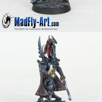 Dark Eldar Archon by MadFlyArtStudio