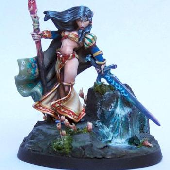 Alastriel, Elf Sorceress by Minicreatures