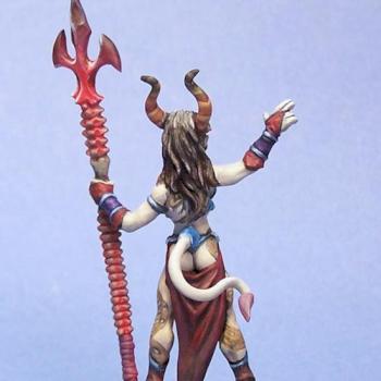 Sinessa, Hellborn Sorceress by Minicreatures