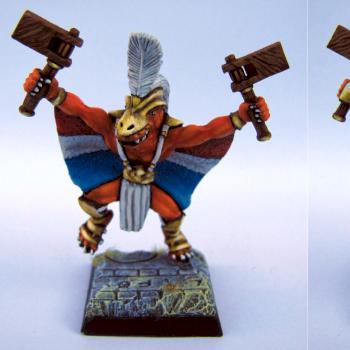 Blood Bowl Lizzy Cheerleader by Burgemeester