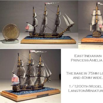 1/1200th Princess Amelia II by Comte de Foix