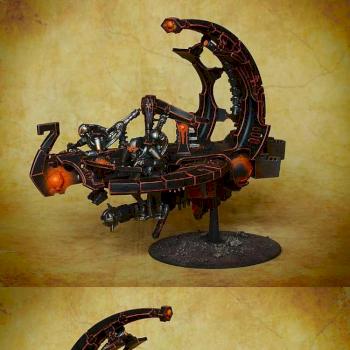 Necron Command Barge by ACME-Studio