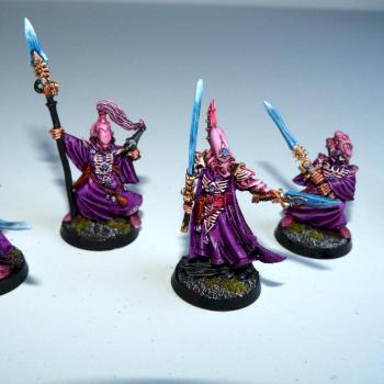 Eldar Seer Council by Tainted Guyver