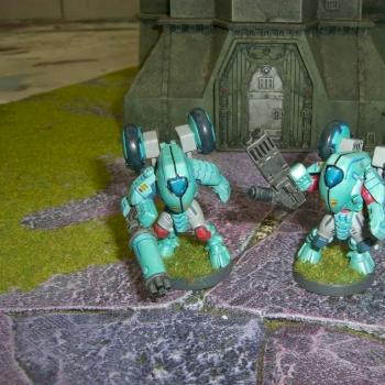 Tau 'Cyclone' Stealth Suits [Mospeada] by 7yler