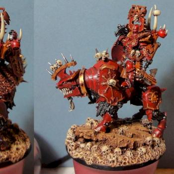 Chaos Lord Juggernaut by eizekel