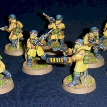 Imperial Guard Steel Legion by walles