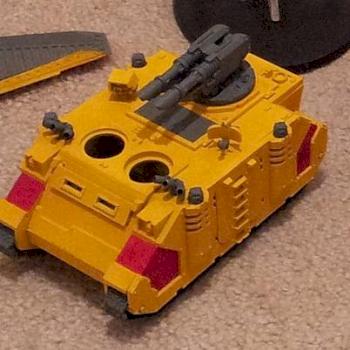 Imperial Fists Razorback (1) by PaganLinuxGeek