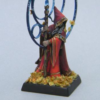 Anirion, Wood Elf Wizard by Minicreatures