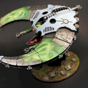 Necron Flyer by silverear